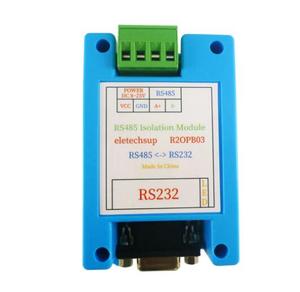 DC 12V 24V RS232至RS485隔离器转换器PC COM串行端口UART，用于Modbus RTU PLC模拟数字IO HMI - Product Image 1