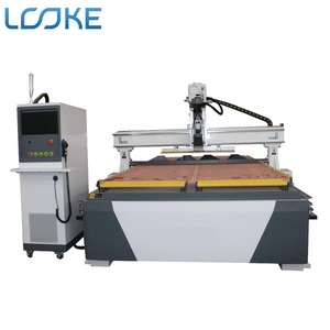 Máquina de grabado de madera CNC 3D de 3 ejes, 2000x4000mm, exterior de Turquía con 8 o 12 herramientas para corte de muebles cnc - Product Image 2