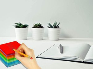 Hojas de notas de oficina con papel de cubo, para tomar notas y recordatorios, trabajo y planificación de la organización del negocio - Product Image 4
