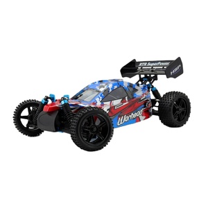 94106 Nitro RC багги 2,4 г 1/10 шкала пульт дистанционного управления автомобиля с высококачественным газовым нитродвигателем включает в себя зарядное устройство для камеры - Product Image 1