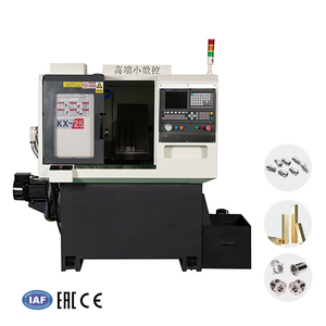 היי-מיני cnc מחרטה מכונת חומרה נוטה קטנה cnc מפנה מיטה הרטה מתכת עם ce eac
