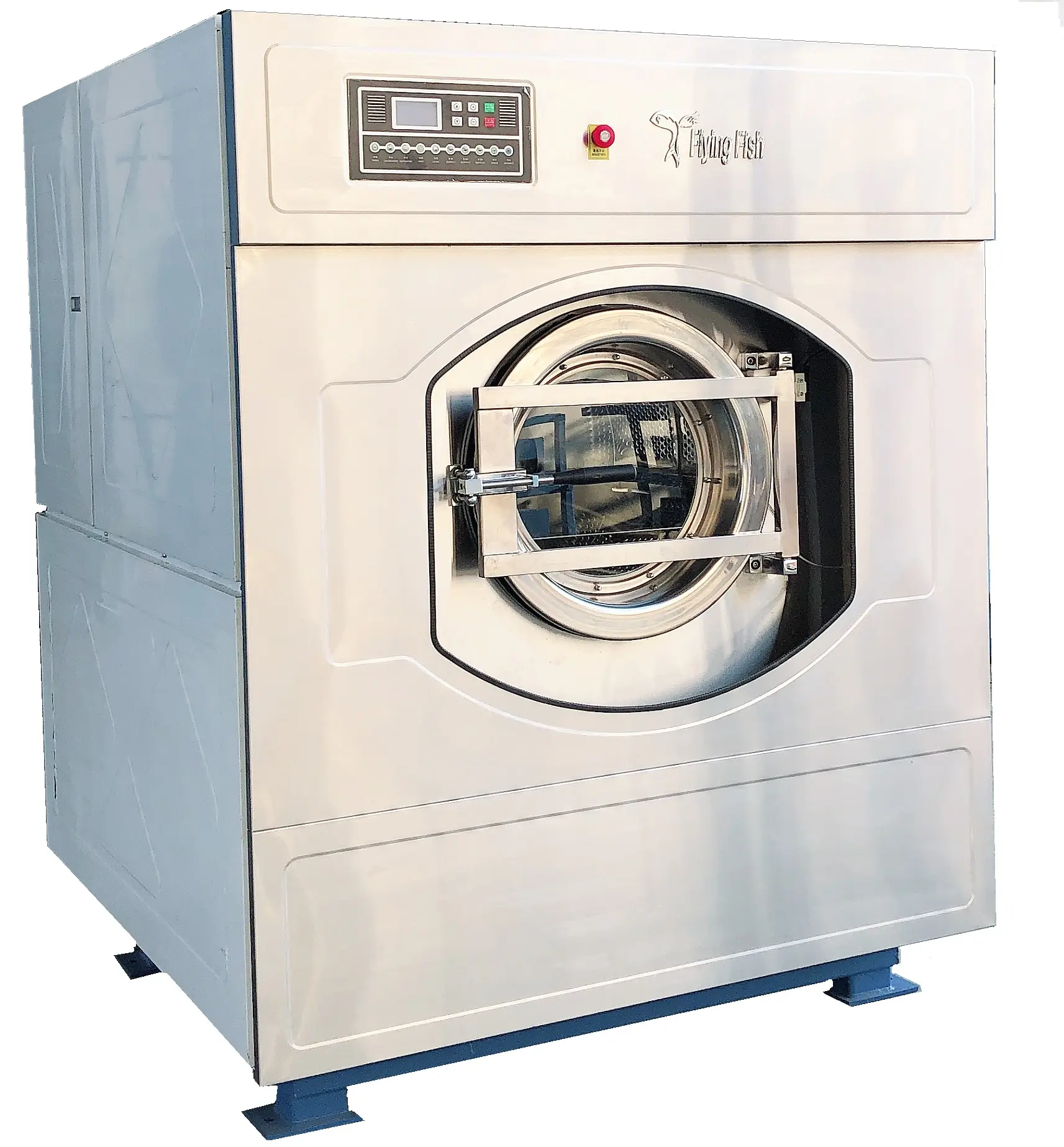 Lavadora de ropa comercial industrial para planta de lavandería