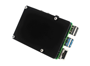 Raspberry Pi 4 Carcasa de cobre puro tipo B generación Raspberry Pi 4B disipador de calor de cobre puro Carcasa protectora caja - Product Image 5