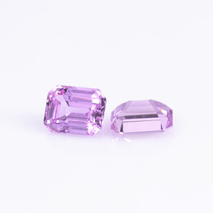 Spazioso 5A di alta qualità taglio smeraldo Czochralski laboratorio coltivato rosa rubino laboratorio ha creato pietre rubino sciolte laboratorio coltivato rubino per anello - Product Image 3