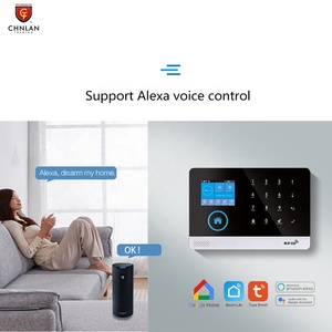 P103 Tuya 4G GSM WiFi Smart Home Kit de sistema de alarma de incendio para el hogar inteligente Sirena Sistema de alarma de seguridad inalámbrico - Product Image 6