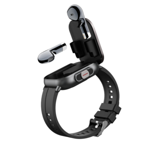 2-in-<span class=keywords><strong>1</strong></span> אוזניות אלחוטיות nfc עם תצוגת tft tws אוזניות בריאות ניטור תזכורות כושר תואם iשנות אנדרואיד