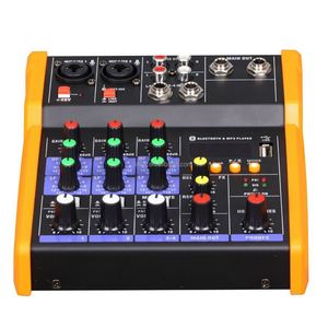 Clavax CLMC-G4 profesyonel DJ denetleyici mikser dijital ses ses kartı mikser 4 Channlel Mic/hat ses müzik konsolu mikser - Product Image 5