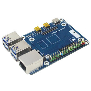 Compute Module 4 IO-Karte zu Raspberry Pi 4B-Adapter Basierend auf dem Compute-Modul 4, um das ursprüngliche Aussehen von Pi 4 zu reproduzieren