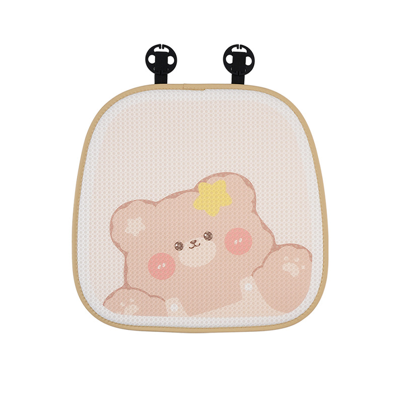 Coussin de siège en nid d'abeille Star Bear Rabbit, première rangée