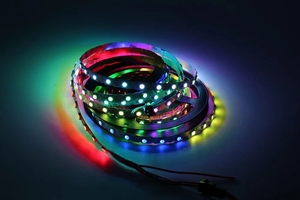 Sahne ve etkinlikler için bükülebilir WS2812 RGB S şekli LED ışık şerit - Product Image 5
