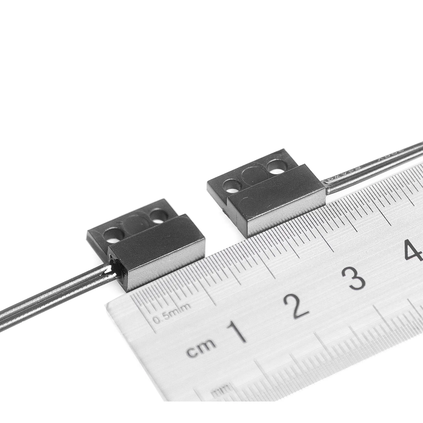 Sensor de interruptor de lengüeta de plástico rectangular, Sin tipo, Sensor de interruptor de proximidad de lengüeta magnética con Cable, de plástico, de 2, 2, 1, 2, 2, 2, 2, 2