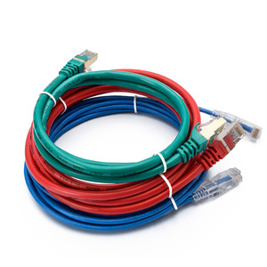 สายอีเธอร์เน็ต Cat6 23AWG 0.5mtr ยาว0.25ม. พร้อมขั้วต่อ RJ45เสื้อแจ็กเก็ต PVC สายแพทช์เครือข่าย15ม. Cat6a Cat5 Cat5e - Product Image 2