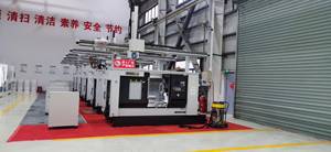 定制FCL-280M 1.5m 2d转塔大3 4轴铣削车床6爪卡盘车床数控液压密封件