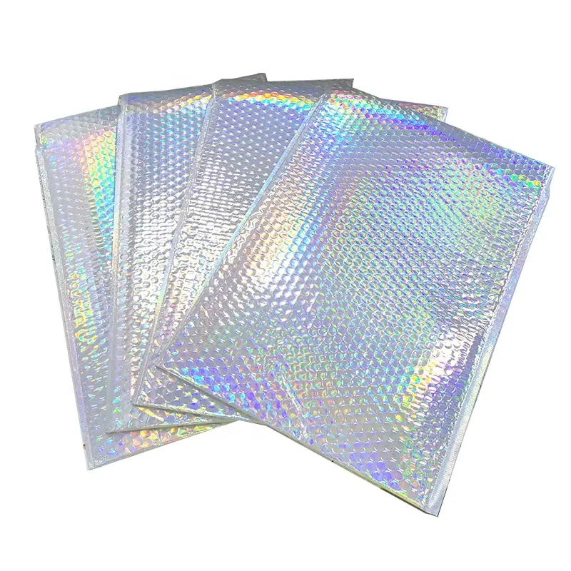 2019 레이저 맞춤형 인쇄 폴리 버블 메일러 버블 포장 봉투