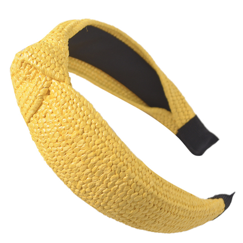 Bord noué jaune