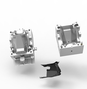 用于电动踏板车部件的耐用防滑塑料注塑模具 - Product Image 6