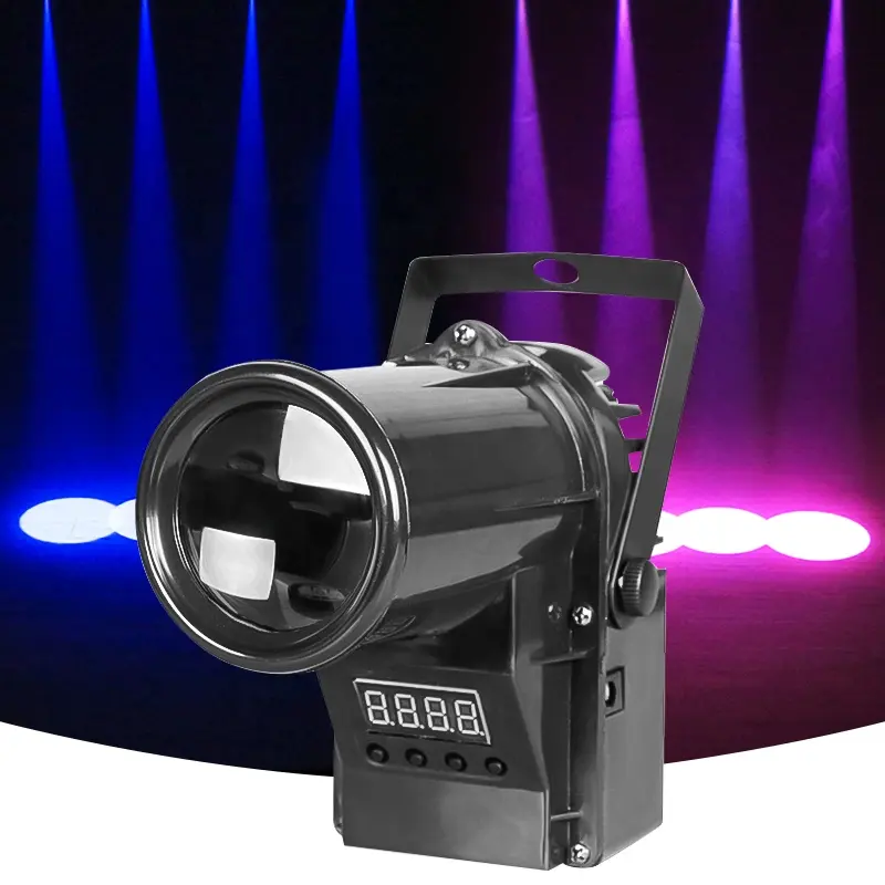 I più venduti RGBW 12V led effetto discoteca mini pinspot light DMX512 controllo luci da discoteca a led luci da palcoscenico