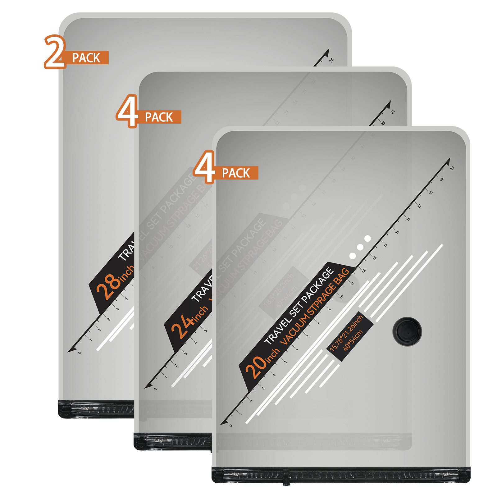 10-Piece set: 4S 4M 2L BOX packing