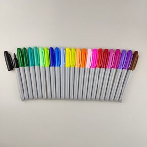 Professional 24 Colors Fine Tip Permanent Waterproof <strong>Marker</strong> Pen - Product Image 5