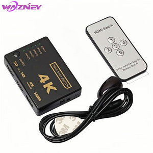 Adaptador de bruja de 4K 5 ORT 1080 ORT witP 3D 5 UT N 1 UT 5x1 Hwitwitwitwitwitwitwitcher onverter box con botón - Product Image 5