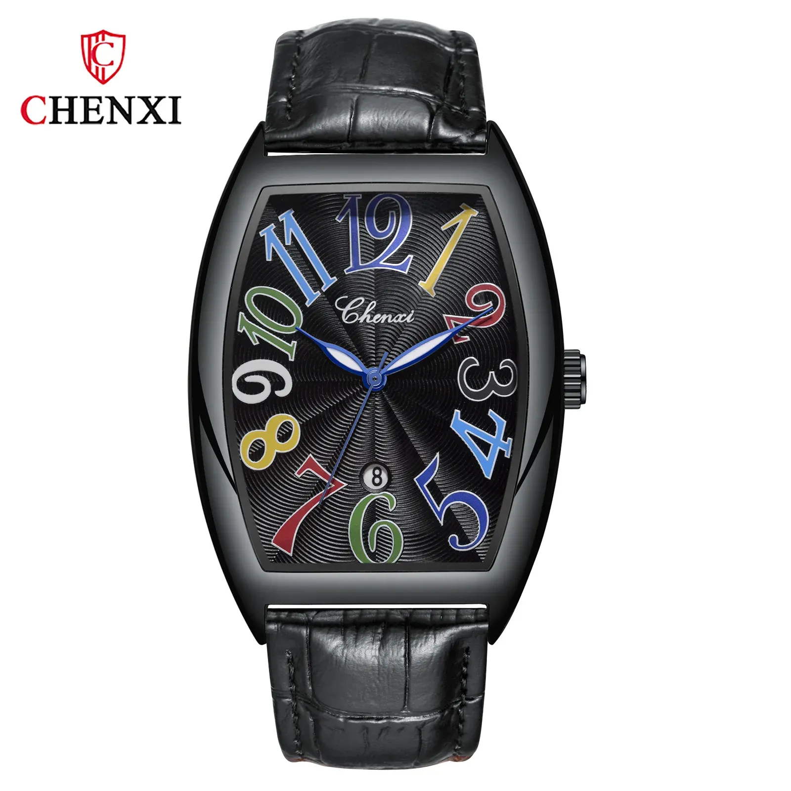 4 rose case black dial black text