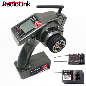 Radiolink RC6GS V2 2.4G 6CH RcカーコントローラートランスミッターW/ R6FG /R7FGジャイロインサイドレシーバー (RCカーボート用) (600M距離) - Product Image 2