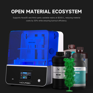 Nova3D GEM3 Maxジュエリー鋳造3Dプリンター高解像度LCDプリンターリング金型 & ワックスインベストメント鋳造用 - Product Image 3