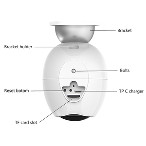 Tuya 4G Solar 1080P Cámara IP CCTV inalámbrica visión nocturna ranura para tarjeta Sim cubo seguridad al aire libre Sensor CMOS Almacenamiento de tarjeta de memoria - Product Image 5