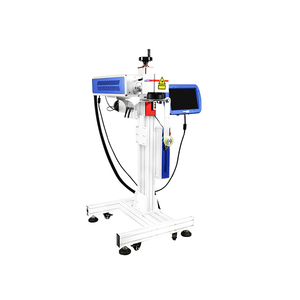 3D CO2 Online Laser Printer for Barcode PET Bottle Lazer Printing Machine Marking Date <strong>Code</strong> on Beverages Packing
