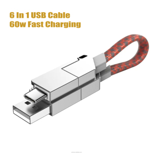 Cep telefonu hızlı şarj USB veri kablosu c tipi hızlı şarj USB şarj aleti kablosu - Product Image 3