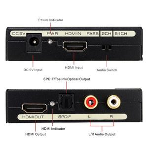 Promotion for <strong>HDMI</strong> Audio Extractor Splitter to SPDIF RCA Stereo L/R Analog <strong>Output</strong> <strong>Converter</strong>