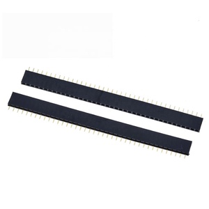 40 Pin 1x40 einreihig Stecker und Buchse 2.54 Break able Pin Header PCB Connector Strip - Product Image 1