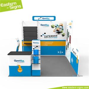 Modular Standard Portable Aluminum <strong>3x3</strong> Meter Advertising Fabric Exhibition Booth for <strong>Display</strong> - Product Image 3