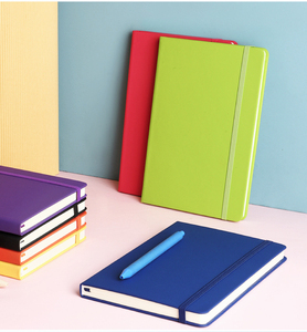 Supporting <strong>Customize</strong> logo A5 Journal <strong>Notebooks</strong> With <strong>Elastic</strong> <strong>Strap</strong> Pu Leather School <strong>Notebooks</strong> - Product Image 3