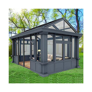 Hiện đại nhôm bồn tắm nước nóng Spa sunroom với Retractable bao vây và Tempered Glass Dome cho hồ bơi Sunhouse trong căn hộ - Product Image 4