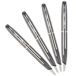 Customizable Logo Promotional Gun Gray Ballpoint Pen with Metal Material New <strong>Style</strong> Ball Pen 1.0mm <strong>Writing</strong> Width - Product Image 1