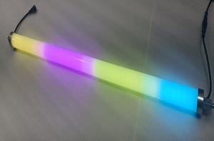 DC24v Artnet LED <strong>Tube</strong> DMX512 RGB 360 Degree <strong>Tube</strong> Light Multiple Shape - Product Image 2