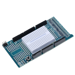 TZT MEGA 2560 R3 Proto Prototype Shield V3.0 scheda di sviluppo espansione + Mini PCB Breadboard 170 punti di fissaggio per arduino fai da te - Product Image 1