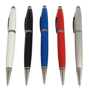 Individuelle usb pen drive metall kugelschreiber Form usb memory stick laser pointer stick hohe qualität stift laser speicher lagerung - Product Image 1