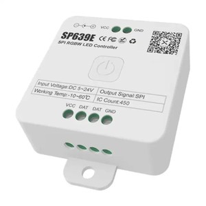 SP639E светодиодный контроллер SPI FCOB WS2812B RGB SK6812 WS2814 RGBW световая полоса музыки IOS Android 2,4G 5V-24V - Product Image 1