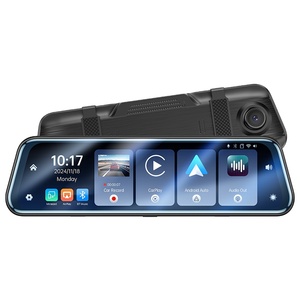 Yesido KM24 9.66英寸高清晰图像倒车辅助图像触摸屏后视镜使用Carplay - Product Image 1