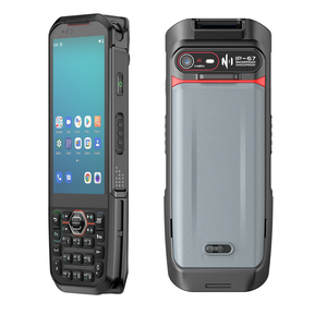 Escáner de código QR PDA industrial resistente Android 13 móvil 4G inalámbrico de bajo costo IP67 con teclados físicos - Product Image 4