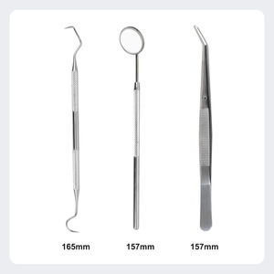 Nha khoa kiểm tra Kit răng làm trắng gương Scaler Nhíp Nha khoa cơ bản cụ Chẩn đoán thiết lập nha khoa dụng cụ phẫu thuật - Product Image 4