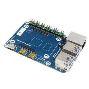 Compute Module 4 IO-Karte zu Raspberry Pi 4B-Adapter Basierend auf dem Compute-Modul 4, um das ursprüngliche Aussehen von Pi 4 zu reproduzieren
