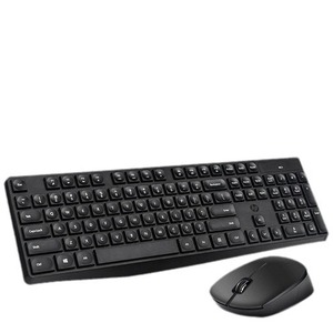CS10 Wireless <strong>Keyboard</strong> <strong>Mouse</strong> Gaming Office <strong>Mice</strong> <strong>Keyboard</strong> Set Black White Color CK104 Keys <strong>Computer</strong> <strong>Keyboard</strong> and <strong>Mouse</strong> for HP - Product Image 1