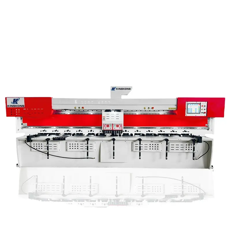 KingKong CNC otomatik dikey oluk kesme makinesi yeni Model verimli kanal açma çalışması için 4100*1500 boyutları ile