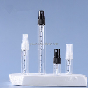 Mini Mist Water Facial Body Cosmetic Spray Bottle <strong>2</strong> ml 3ml 5ml 10ml Glass Vials Sample Tester <strong>Perfume</strong> Atomizer With Scale Line - Product Image 4