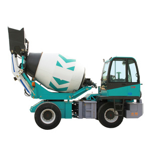 Çin HUAYA 1.5 2 2.5 3 CBM kendinden yükleme beton mikser tankı döner mikser 55kw karıştırma güç satılık - Product Image 1