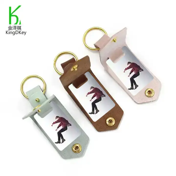 Quà Tặng Khuyến Mãi Kim Loại Album Ảnh Mini Keychain Mum Da Keyring Với Vòng Tròn Key Chain Cho Mẹ Và Cha Quà Tặng