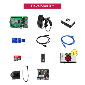 Raspberry Pi 4B 4G/8G-Karte für die Python-Programmierung AI Vision Deep Learning Linux Development Board